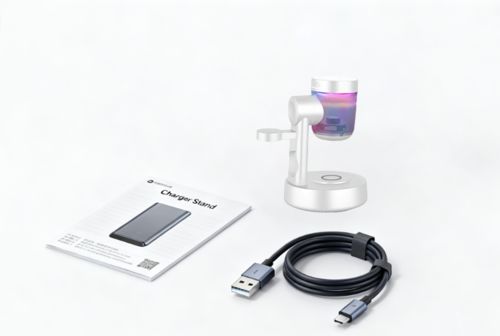 Últimos blogs de la empresa sobre Nuevo producto Z6 3 en 1 soporte para altavoces de carga inalámbrica: un escenario listo para todo tipo adaptado para el iPhone 17