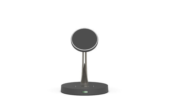 Buen precio Cargador inalámbrico de metal de 5watt 7.5watt 4 en un cargador inalámbrico ABS aleación de zinc en línea