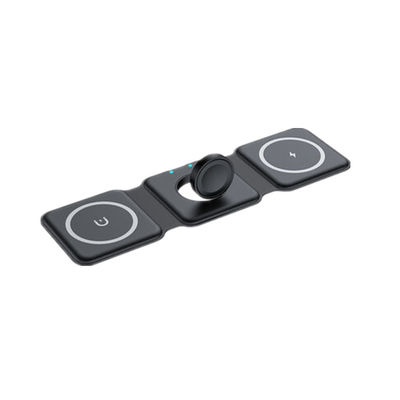 Buen precio Cargador inalámbrico plegable de 15W multifunción 3 en 1 Estación de carga para en línea