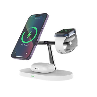 Buen precio Teléfono/auriculares/reloj de 15w Pad de carga inalámbrico magnético material ABS en línea