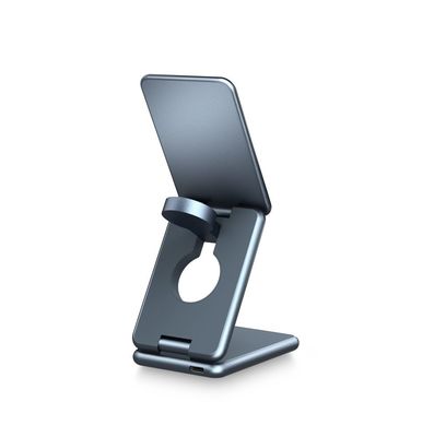 Buen precio Pad de carga inalámbrica de aleación de aluminio para dispositivos inteligentes con logotipo personalizado en línea