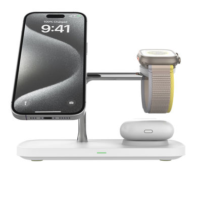 Buen precio Estación de carga inalámbrica Qi 2 en 1 para Apple y Samsung en línea