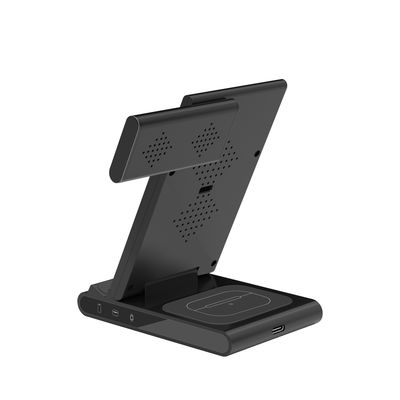 Buen precio Estación de carga inalámbrica magnética plegable 3 en 1 para teléfonos inteligentes y relojes en línea
