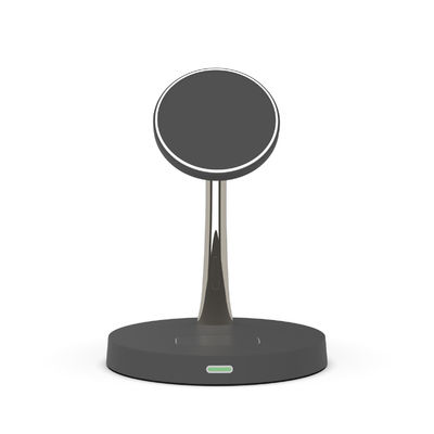 Buen precio Cargador inalámbrico multifunción TIPO C Blanco/Negro 15W CE/FCC/RoHS Entrada PD/QC universal en línea