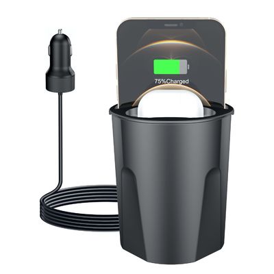 Buen precio Cargador en forma de copa 15W Carga rápida inalámbrica con salida USB de 5V/2A en línea