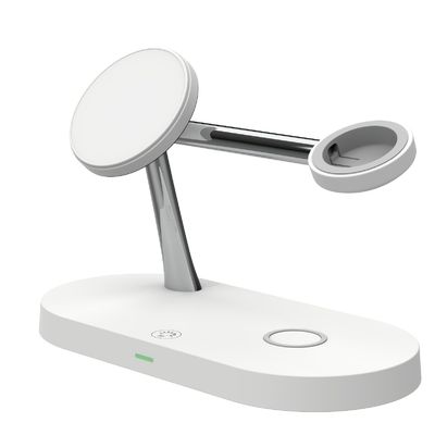 Buen precio Estación de carga inalámbrica de 4 en 1 con auriculares de luz nocturna y portacargador de IWatch en línea