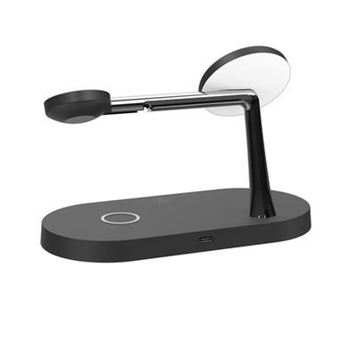 Buen precio Cargador inalámbrico de luz nocturna LED de 2W con soporte de carga integrado y soporte para iWatch en línea