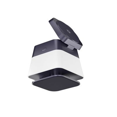 Buen precio Stand de carga inalámbrica rápida giratoria 4 en 1 para dispositivos habilitados para Qi en línea