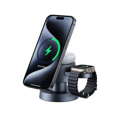 Buen precio Estación de carga inalámbrica de nuevo diseño con lámpara nocturna para Airpods iPhone e IWatch en línea