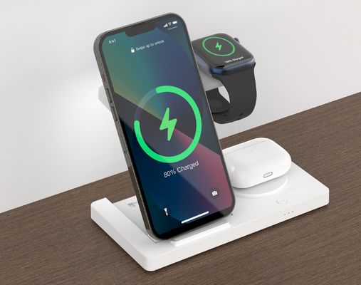 Buen precio Apple Charger T258 Multifuctional Wireless Charger ABS Foldable Wireless Charger  en línea