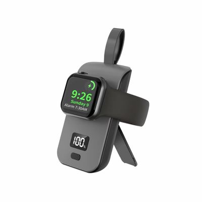 2500 MAh Tipo C Banco de energía magnético de Apple Negro Blanco Cargador portátil de Apple Watch
