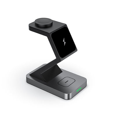 X3 Cargador inalámbrico de carga rápida magnética segura 9V 2A 3 en 1