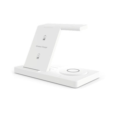Buen precio Cargador inalámbrico multifuncional de luz nocturna LED de ahorro de energía con cuerpo de plástico de protección contra sobrevoltaje en línea