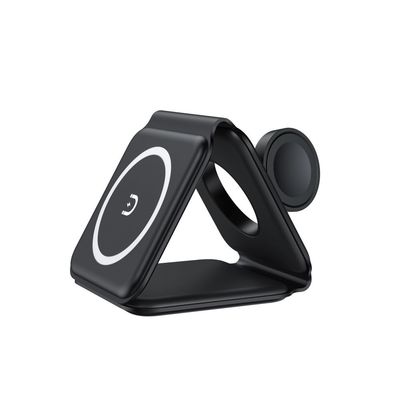 Buen precio Cargador inalámbrico QC / PD de 15W con protección contra sobrevoltura para dispositivos habilitados para Qi en línea