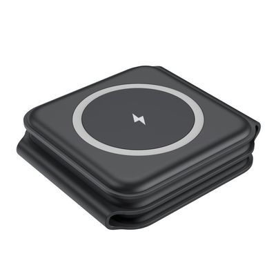 Buen precio Cargador portátil de carga inalámbrica de 15W para dispositivos con capacidad Qi ligero 180g en línea