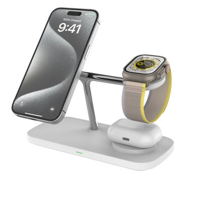 Buen precio Qi 2 Conector de cargador inalámbrico magnético ajustable para Apple / Samsung Watch en línea