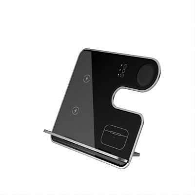 Buen precio 15W de carga rápida sin cables para Apple Samsung Qi teléfonos Airpod y iWatch en línea