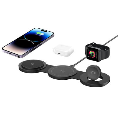 Buen precio Cargador inalámbrico magnético plegable 2W/3W/5W/7.5W/10W/15W para teléfono móvil en línea