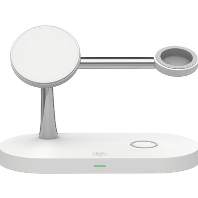 Buen precio Estación de carga rápida de 15W con luz nocturna ajustable y soporte para el cargador de cable iWatch en línea