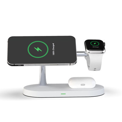 Buen precio Estación de carga inalámbrica multifuncional 5 en 1 con auriculares y salida USB 5V / 2A en línea