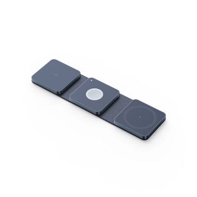 Buen precio Cargador de viaje inalámbrico de carga rápida de 15W compatible con Airpods de Apple en línea
