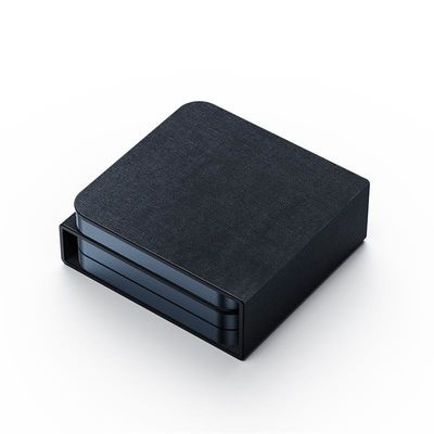 Buen precio Cargador inalámbrico plegable con marco de aluminio y almohadilla de silicona para Airpods y Apple Watch en línea