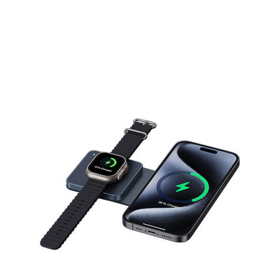 Buen precio Cargador inalámbrico plegable magnético portátil con múltiples potencias de carga de 3W-15W en línea