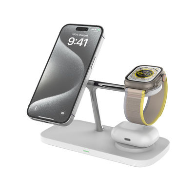 Buen precio Cargador inalámbrico magnético de aleación de zinc ABS Salida 5W/7.5W/10W/15W Para iPhone12/13/14/15 en línea