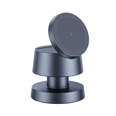 Buen precio X6 Diseño de hongo cargador inalámbrico de noche luz gris oscuro / rosa dorada en línea