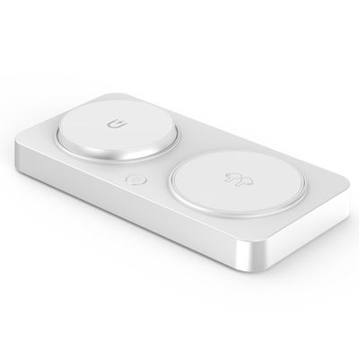 Cargador inalámbrico plegable 3 en 1 de viaje con diseño de iluminación 1w para cargar teléfono auricular iwatch