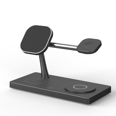 Buen precio Cargador inalámbrico de 15W con frecuencia de trabajo de 110-205KHz de aleación de zinc ABS en línea