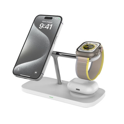 calidad 2025 Nuevo cargador inalámbrico T255 Cargador rápido 15W / 10W Soporta una serie de Iphone e Iwatch fábrica