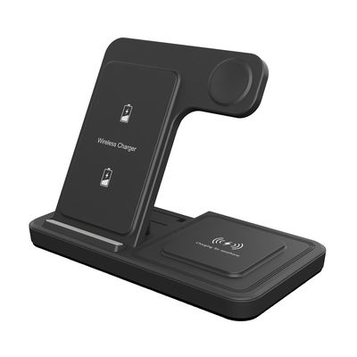 calidad Reciente llegada T288 Soporte de cargador inalámbrico teléfono/auricular/reloj magnético con 15W/10W/5W 3 en 1 cargador rápido plegable fábrica