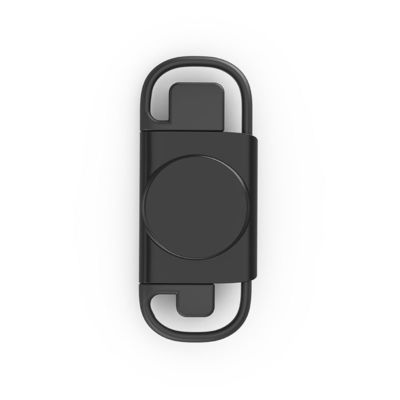 T09A Cargador inalámbrico Samsung Cargador de Apple Watch de doble interfaz con interfaz USB / TYPE-C ABS + Gel de sílice