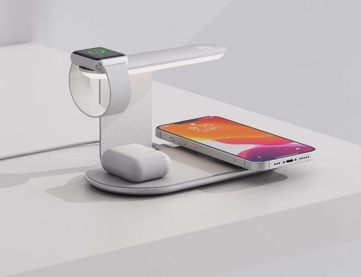 Buen precio V2206 Cargador inalámbrico y soporte de soporte para teléfonos móviles 5W/7.5W/10W/15W Cargar teléfonos y auriculares en línea