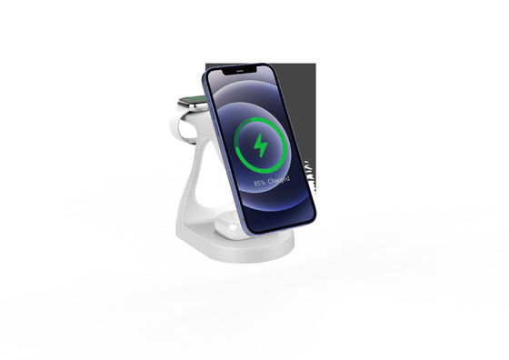 Buen precio 2025 Nuevo cargador rápido inalámbrico Y008 para cargar soportes de teléfonos móviles para productos de Apple y Samsung Cargador de 15W/10W en línea