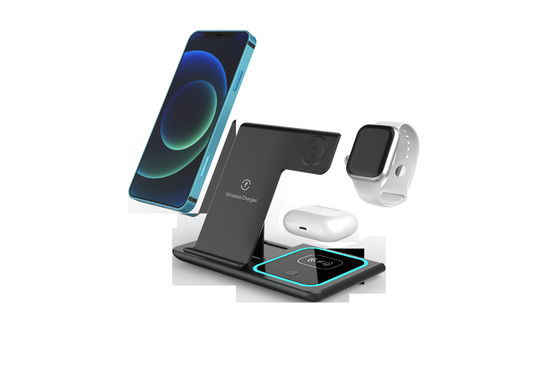 2025 Nuevo cargador rápido inalámbrico X455 Cargador eficiente para teléfonos móviles, soporte para Apple y Samsung