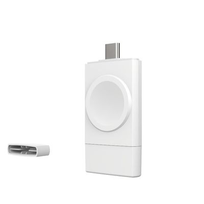 Buen precio Carga inalámbrica Cargador de reloj de doble interfaz para Apple Watch y Samsung Watch Material del producto ABS PC en línea