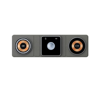 Buen precio Cargador inalámbrico multifuncional de 15 W / 10 W para Apple y Samsung, cargador plegable de teléfono móvil X8 en línea