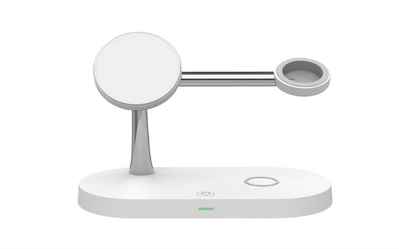 Buen precio Customized 3-in-1 Magnetic Wireless Charger with 15W Fast Charging and ABS Material en línea