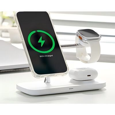 Buen precio QI2 Cargador inalámbrico magnético 3 en 1 universal qi2 todo en una fábrica de cargadores inalámbricos En línea