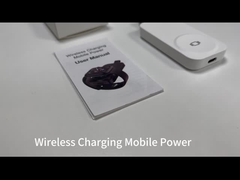 X550 Banco de energía de 2500mAh Cargador inalámbrico para IWatch 8.8 onzas 2-8mm distancia de carga.