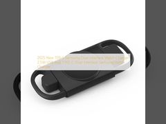 2025 Nuevo T09-S Samsung Cargador de reloj de doble interfaz 2.5W USB Y TYPE-C Cargador de reloj de doble interfaz Samsung