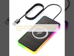 2025 Nuevo cargador de teléfono para automóviles A8H Moblie Soporte para Apple y Samsung Cargar 15w/10w/7.5w/5w Cargador rápido inalámbrico