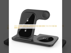 2025 año de venta de teléfonos móviles cargador inalámbrico Samsung y Apple cargador para vehículos 15W/10W de carga rápida soporte de soporte