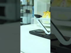 5 en 1 15W cargador inalámbrico magnético rápido con luz nocturna 2W acepta logotipo personalizado