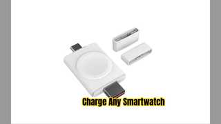 Cargador Dual para Smartwatch 15g Compatible con Apple Watch