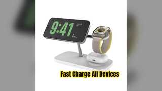 Cargador inalámbrico rápido magnético QI2 de 15 W